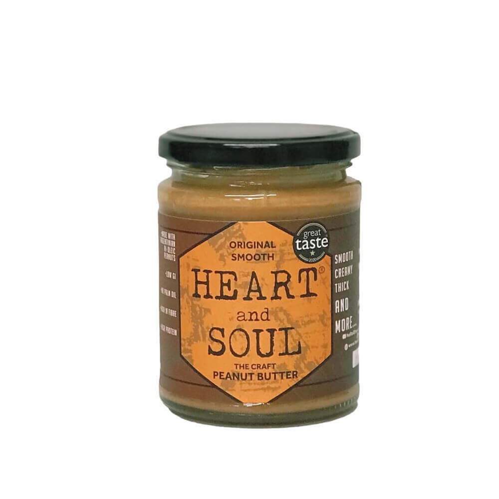 Heart And Soul Original Smooth Peanut Butter 280g